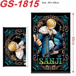 One Piece Anime digital printing hanging rope hanging Wall Scroll 40x60cm