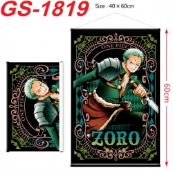 One Piece Anime digital printing hanging rope hanging Wall Scroll 40x60cm