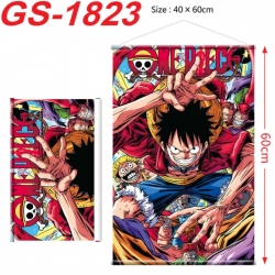 One Piece Anime digital printing hanging rope hanging Wall Scroll 40x60cm