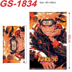 Naruto Anime digital printing hanging rope hanging Wall Scroll 40x60cm