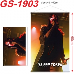 Sleep Token  Anime digital printing hanging rope hanging Wall Scroll 40x60cm