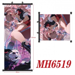 Dangan-Ronpa Anime black Plastic rod Cloth painting Wall Scroll 40X102CM 