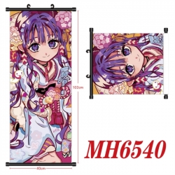 Toilet-bound Hanako-kun Anime black Plastic rod Cloth painting Wall Scroll 40X102CM 