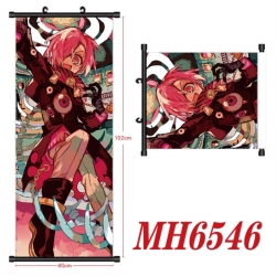 Toilet-bound Hanako-kun Anime black Plastic rod Cloth painting Wall Scroll 40X102CM 
