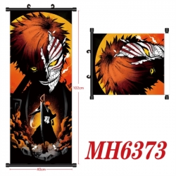 Bleach Anime black Plastic rod Cloth painting Wall Scroll 40X102CM