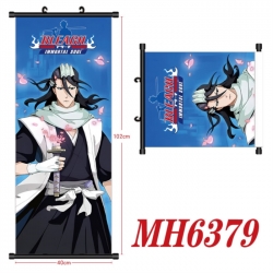 Bleach Anime black Plastic rod Cloth painting Wall Scroll 40X102CM