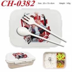 DANDADAN Anime themed UV printed student lunch box 20x15x6cm 145g