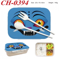 K-Pop Demon Hunters Anime themed UV printed student lunch box 20x15x6cm 145g