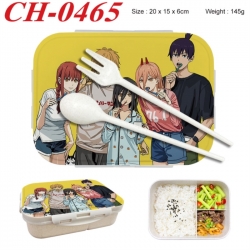 Chainsaw Man Anime themed UV printed student lunch box 20x15x6cm 145g