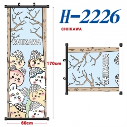 Chiikawa Black plastic rod clo...