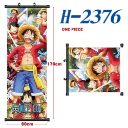 One Piece Black plastic rod cloth hanging canvas painting Wall Scroll 60x170cm