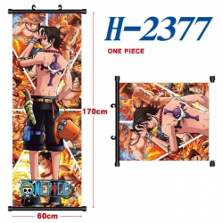 One Piece Black plastic rod cloth hanging canvas painting Wall Scroll 60x170cm