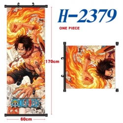 One Piece Black plastic rod cloth hanging canvas painting Wall Scroll 60x170cm