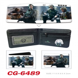 Delta Operation 3D concave convex two fold short card wallet 11X9.5X2cm 65G