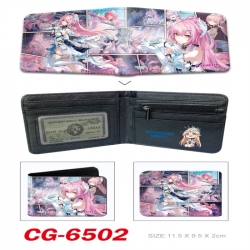 Mingchao 3D concave convex two fold short card wallet 11X9.5X2cm 65G