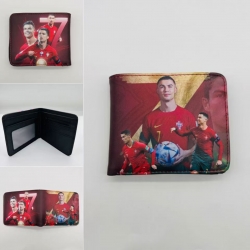 Cristiano Ronaldo Full color Two fold short card case wallet 11X9.5CM
