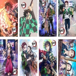 Demon Slayer Kimets Embossed poster 8 pcs a set 42X29CM price for 5 sets 