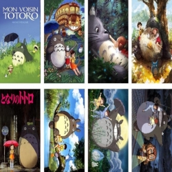 TOTORO Embossed poster 8 pcs a set 42X29CM price for 5 sets 