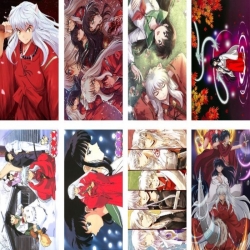 Inuyasha Embossed poster 8 pcs a set 42X29CM price for 5 sets 