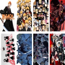 Bleach Embossed poster 8 pcs a set 42X29CM price for 5 sets 