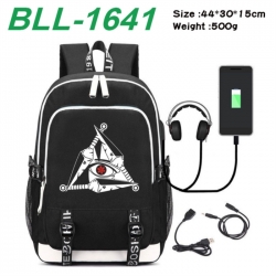 Naruto Game Canvas Backpack Waterproof School Bag 44X30X15CM 500G
