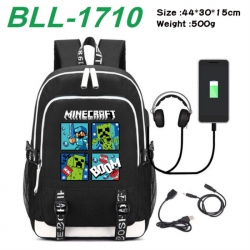 Minecraft Game Canvas Backpack...