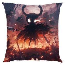The Hollow Knight Anime square full-color pillow cushion 45X45CM NO FILLING 