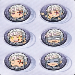 Demon Slayer Kimets Anime peripheral pill bar badge 25mm a set of 6 price for 5 sets 