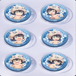 Demon Slayer Kimets Anime peripheral pill bar badge 25mm a set of 6 price for 5 sets 