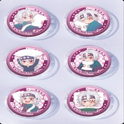 Demon Slayer Kimets Anime peripheral pill bar badge 25mm a set of 6 price for 5 sets 