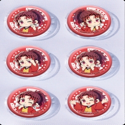 Demon Slayer Kimets Anime peripheral pill bar badge 25mm a set of 6 price for 5 sets 