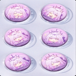 Honkai: Star Rail&zwnj; Anime peripheral pill bar badge 25mm a set of 6 price for 5 sets 