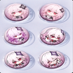Honkai: Star Rail&zwnj; Anime peripheral pill bar badge 25mm a set of 6 price for 5 sets 