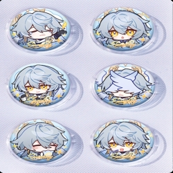 Honkai: Star Rail&zwnj; Anime peripheral pill bar badge 25mm a set of 6 price for 5 sets