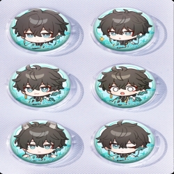 Honkai: Star Rail&zwnj; Anime peripheral pill bar badge 25mm a set of 6 price for 5 sets
