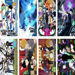 Mob Psycho 100 Embossed poster 8 pcs a set 42X29CM price for 5 sets 