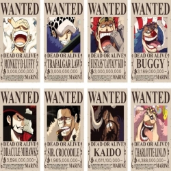 One Piece  Embossed poster 8 p...