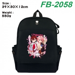 DANDADAN Canvas Flip Backpack ...