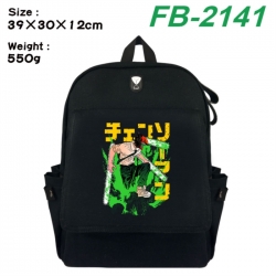 Chainsaw Man Canvas Flip Backp...