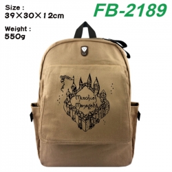 Harry Potter Canvas Flip Backp...