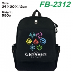 Genshin Impact Canvas Flip Bac...