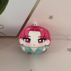 K-Pop:Demon Hunters Dango Plush Toy Small Pendant Keychain 8cm