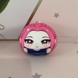 K-Pop:Demon Hunters Dango Plush Toy Small Pendant Keychain 8cm