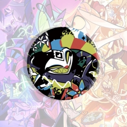 Hazbin Hotel Anime tinplate br...