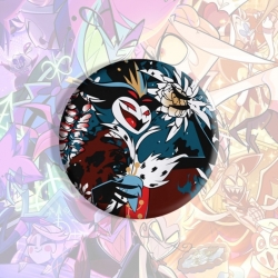 Hazbin Hotel Anime tinplate brooch badge price for 5 pcs