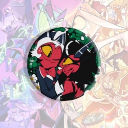 Hazbin Hotel Anime tinplate brooch badge price for 5 pcs