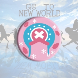 One Piece Anime tinplate brooch badge price for 5 pcs