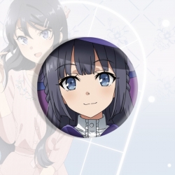 Rascal Does Not Dream of Bunny Girl Senpai&zwnj;  Anime tinplate brooch badge price for 5 pcs