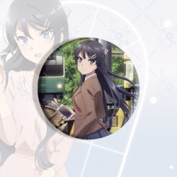 Rascal Does Not Dream of Bunny Girl Senpai&zwnj;  Anime tinplate brooch badge price for 5 pcs