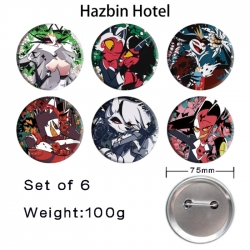 Hazbin Hotel Anime Tinplate Br...